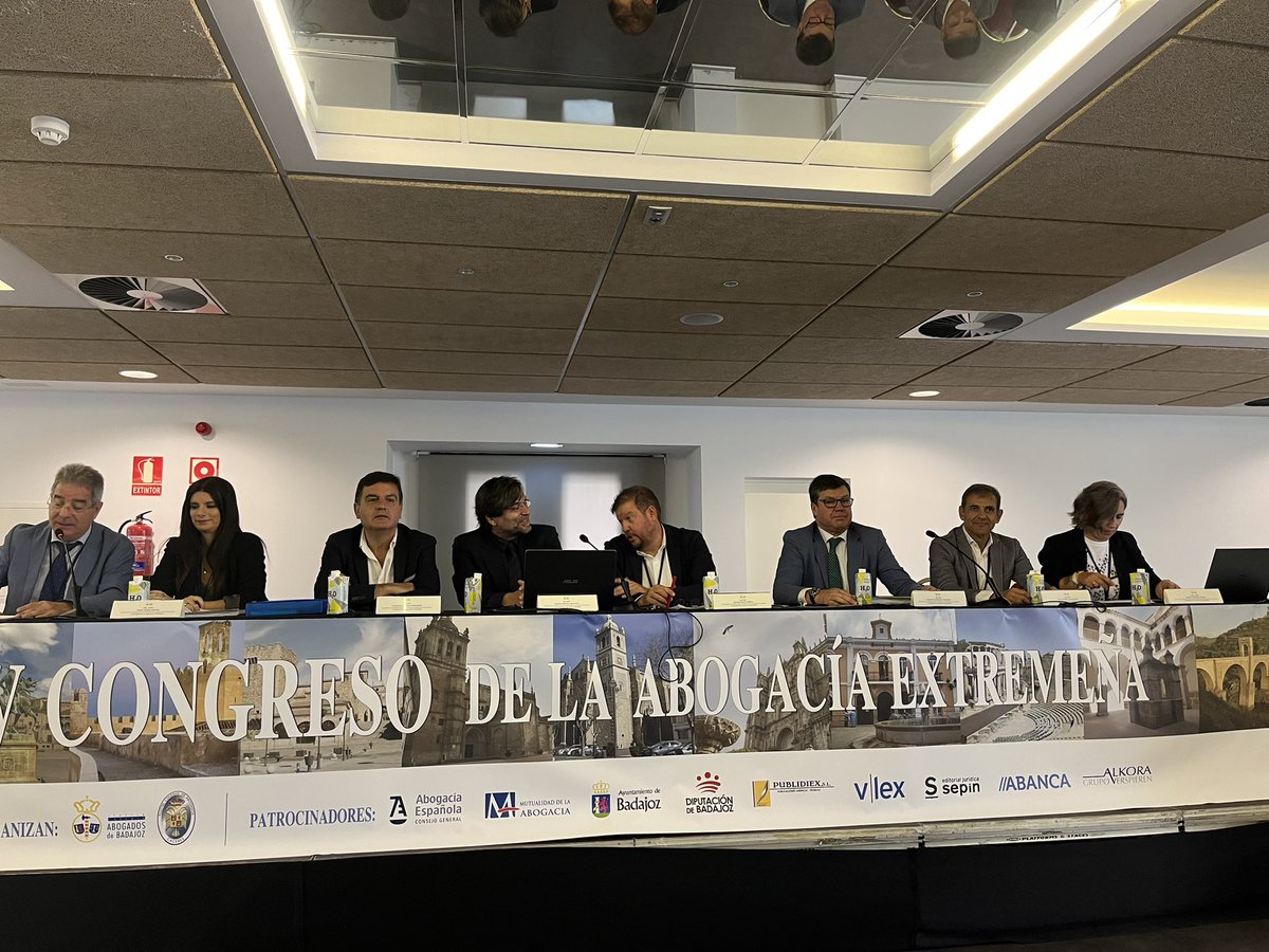 Continuamos con las Conclusiones en el #VCongresoDeLaAbogaciaExtremeña