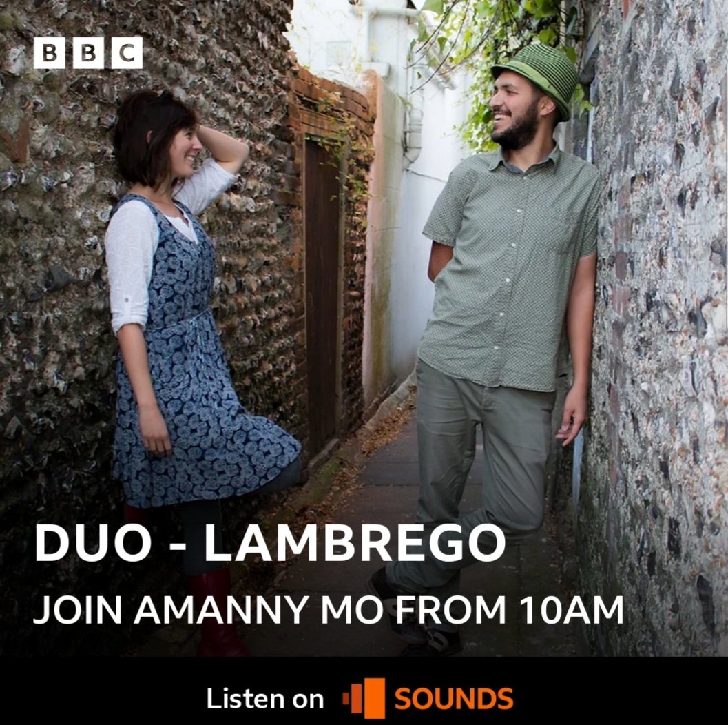 AmannyMo's tweet photo. First guests today are unstoppable #duo with a #meaningful #message #MigrantsSongCycle @lambrego on @BBCSussex @BBCSurrey 

Hannah + Fernando join me to chat about their evocative album/music 🎶

Listen #live or #catchup @bbcsounds 📻

https://t.co/C1WvjXeZNK
📷: C Morgause https://t.co/FQ6OiiuG82