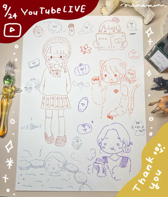 しろくまななみんのYouTubeライブありがとうございましたーっ!!いやはや…トラブルだらけでもはや笑っちゃいましたがめちゃくちゃ楽しかった……!!!

みなさんたくさんコメントありがとうございました〜🐻💓

アーカイブもぜひ、見てください◎

👉 https://t.co/P1G1C2D9j0 