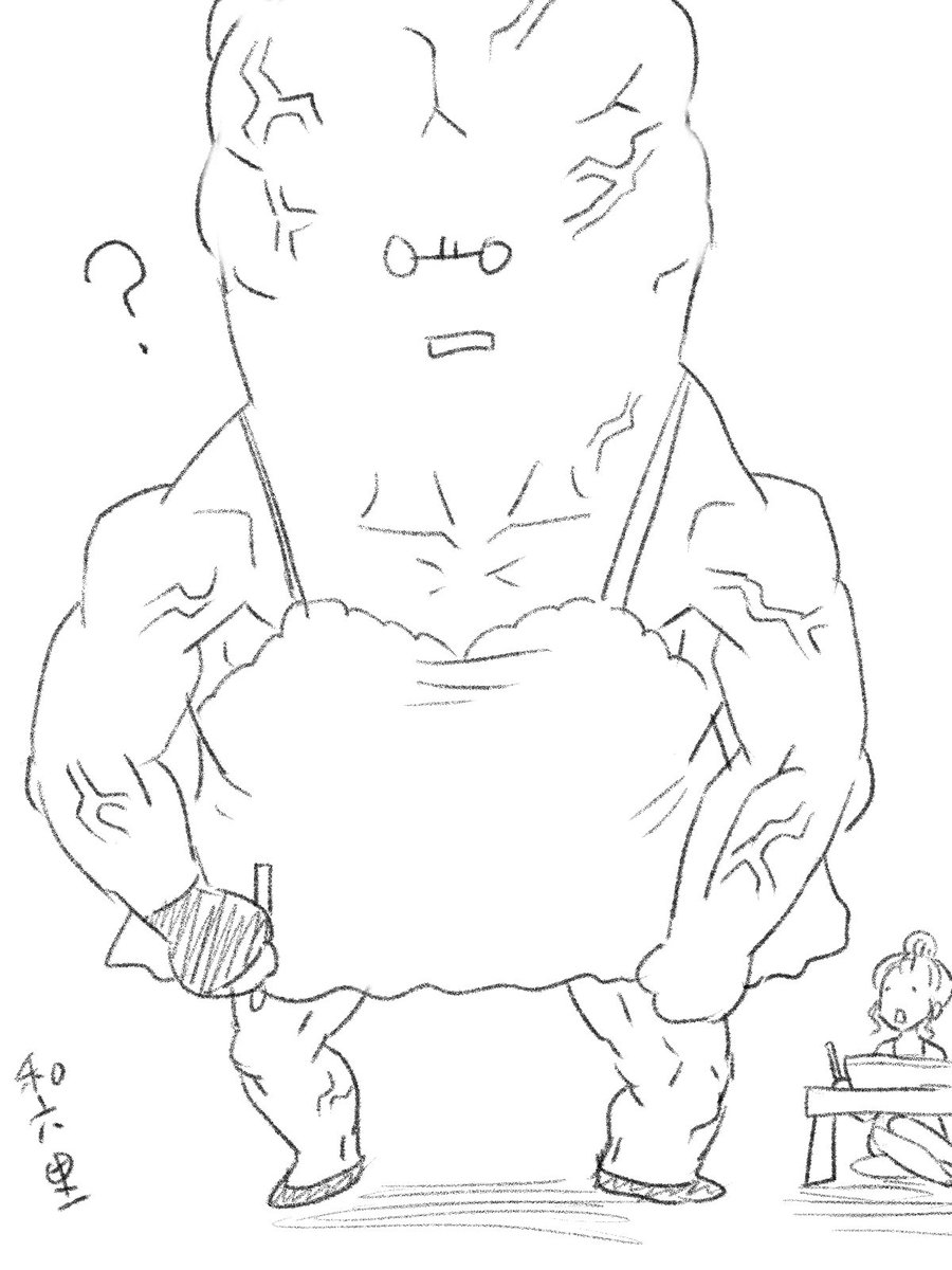 筋トレしてないのに今日ずっとパンプアップしている💪🧑‍🦳 