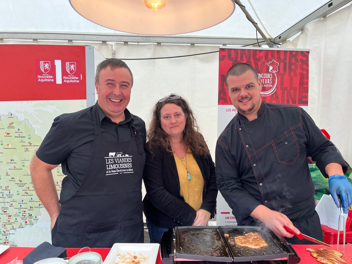 Interbevna's tweet photo. @VilledeSarlat, dégustations 🍴pédagogiques de #viande de #veausouslamère #fermier #limousin #IGP #LabelRouge avec l'@aana #citédugoût24 @artisanat24 #sobeval et #LimousinPromotion

Au programme : explication autour de la viande marinée et du tartare, des saveurs à associer 🍎🥝 https://t.co/jcF4BaFob9