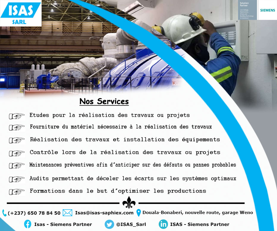 ISAS_Sarl's tweet photo. Nous n'en dirons jamais assez, ISAS est votre meilleur partenaire industriel.😊🙂
La technologie Allemande est à votre portée...👌🏿
#PerfectPartner
#siemenspartner
#industry https://t.co/DWuEIa4bEW