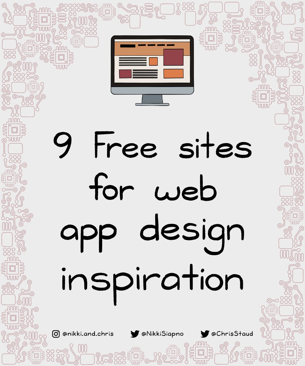 NikkiSiapno's tweet image. 9 Free Sites For Web App Design Inspiration 👇🧵