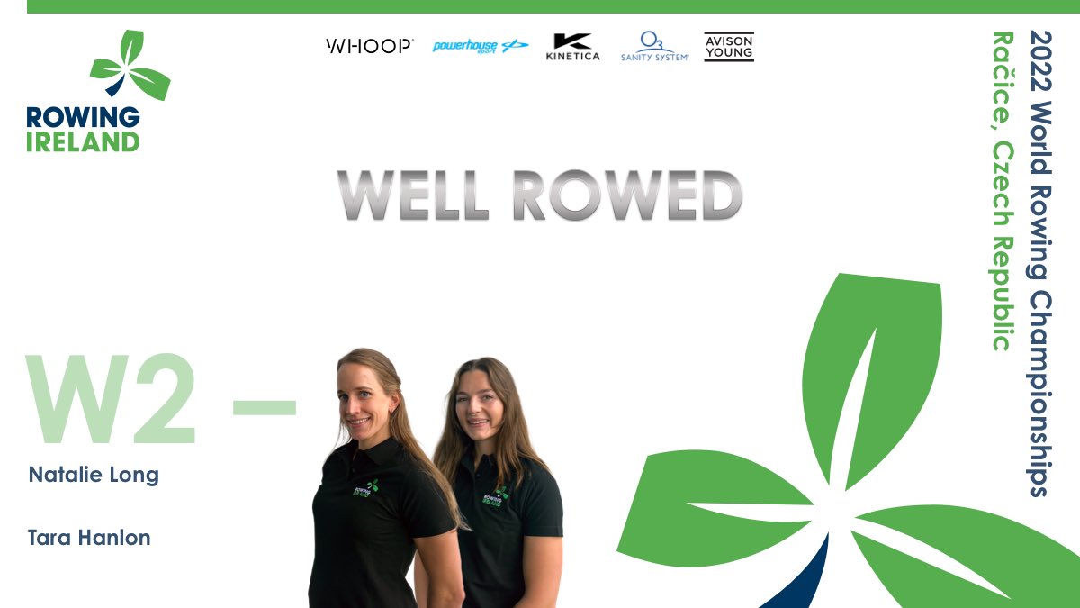 ☘️B Final Result☘️

Natalie and Tara have come second in the W2- B Final. Well done girls!!

#greenblades #wearerowingireland