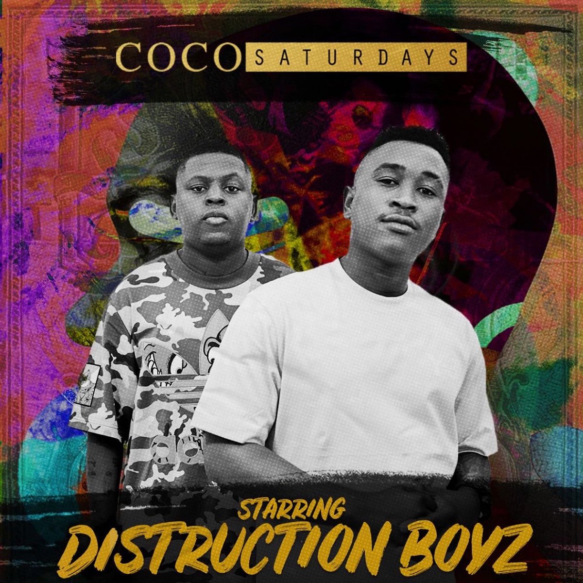 DistructionB's tweet photo. We’re celebrating heritage day in Cape Town tonight starting at Sugar Lounge and then @COCOCPT_ https://t.co/rjLfRi2sel