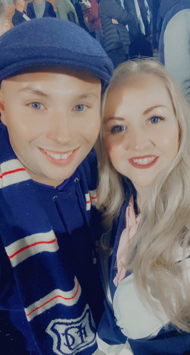Lisa_Laird's tweet photo. Oswestry… you were a blast!! A massive thank you to @DeesCarnoustie and @jackcaird for making this happen for us 😁 Roll on our next away trip 💙🤍 #deesontour #dundeefc #dfc #thedee #awaydays https://t.co/9Fxwx1GOVj
