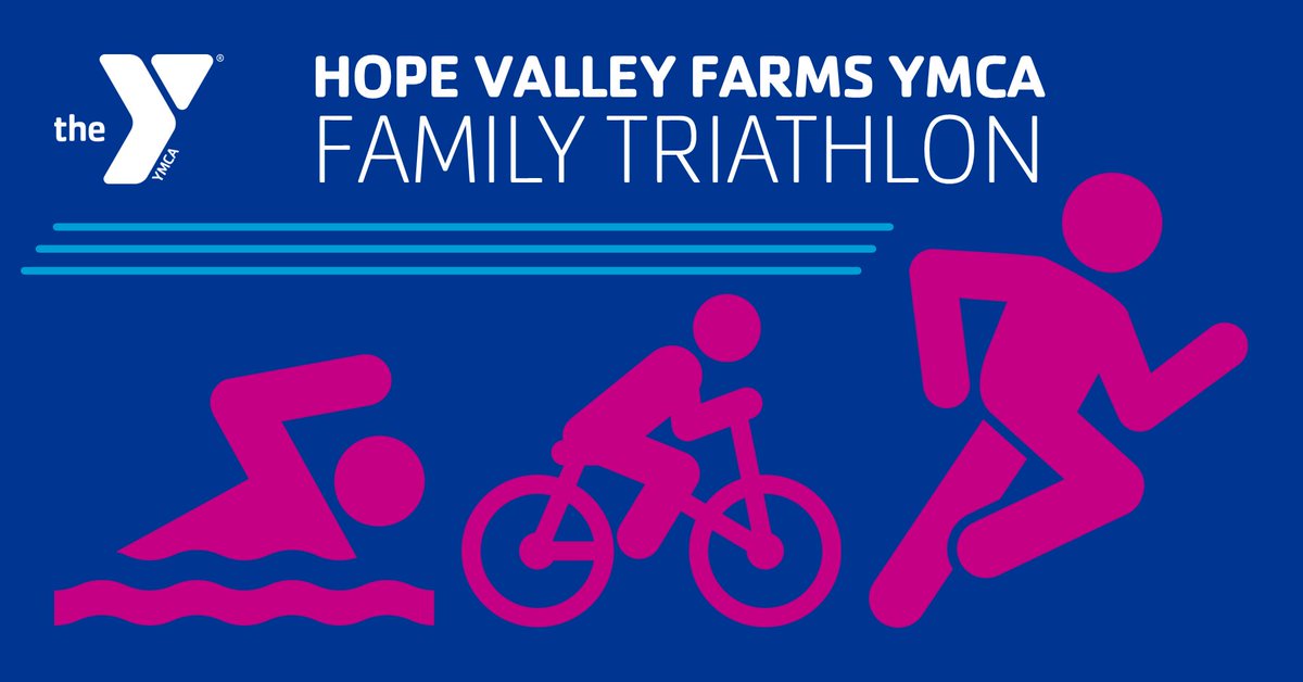 It's the perfect time of year to get the whole family out for a fun swim, bike and run! There's still time to sign up for the Family Triathlon on Saturday, October 1. Pre-registration is required (&amp; FREE). See full details online: ymcatriangle.org/events/family-…