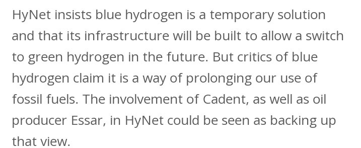 mikered's tweet photo. @micklesteve1 @HyNetNW @LpoolCityRegion @sthelenscouncil Currently blue hydrogen (fossil fuel derived) but the pipeline and infrastructure etc can be reused once green hydrogen (from water) is online "in the future" https://t.co/2xoUdRo2U8
