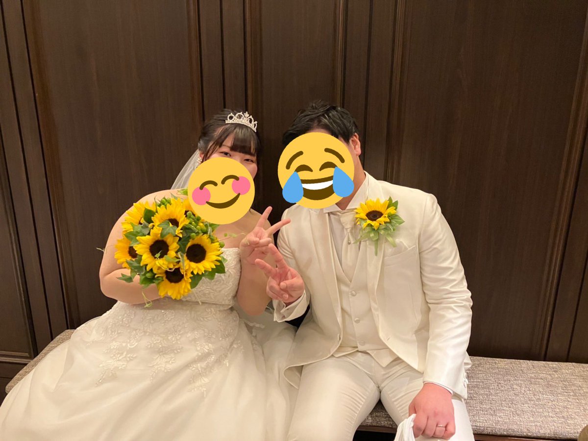 monyo_p09's tweet photo. 結婚式無事に終わった！ https://t.co/0zk78WvDzD