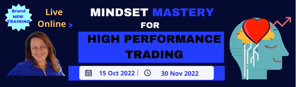 MPX_Trader's tweet photo. I'm looking forward to help more #traders transform their trading with my new Mindset Mastery Training starting 15th of October 2022.
If you are interested to join pls find all the details here:
https://t.co/lER55cNPYt
#tradingpsychology #tradingmindset #HighPerformanceTrading https://t.co/Xc1bcxTimY