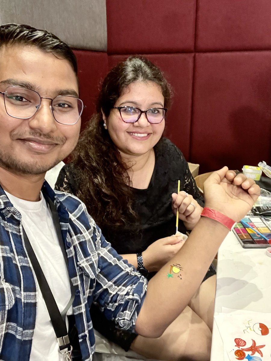 Thank you so much <a href="/_megsachdev/">Megha sachdev</a> for this cute painting… ❣️

<a href="/react_india/">React India 🇮🇳</a>