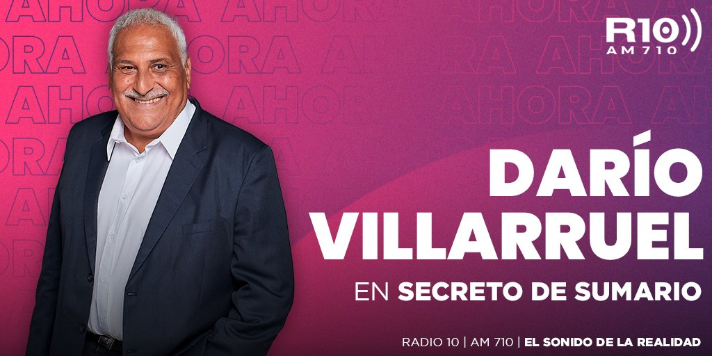 #AIRE 👉Ya comienza #SecretoDeSumario con <a href="/VillarruelDario/">Dario Villarruel</a> <a href="/RominaCalderaro/">Romina Calderaro</a> y <a href="/Eloisita82/">Eloisa Armella</a> para acompañarte hasta las 10hs con la mejor información.

Dejanos un mensaje de audio o escrito al 📲 11 5005 0710
Escuchanos en 🔗radio10.com.ar