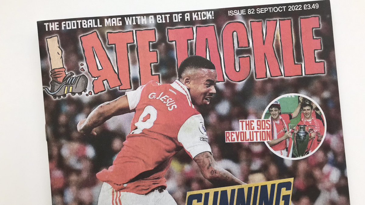 fsfcUK's tweet photo. Weโre absolutely thrilled and grateful to feature in the Sept/Oct edition of the brilliant @LateTackle magazine.
Grab a copy if you can!
#GettingShirty #EveryShirtHasAStory https://t.co/MW9dyu5sfX