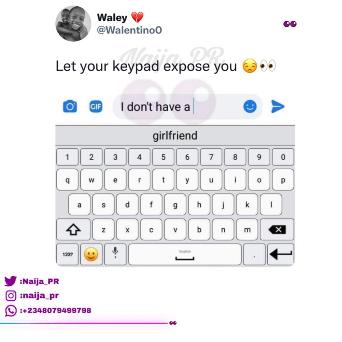 Naija tweet media