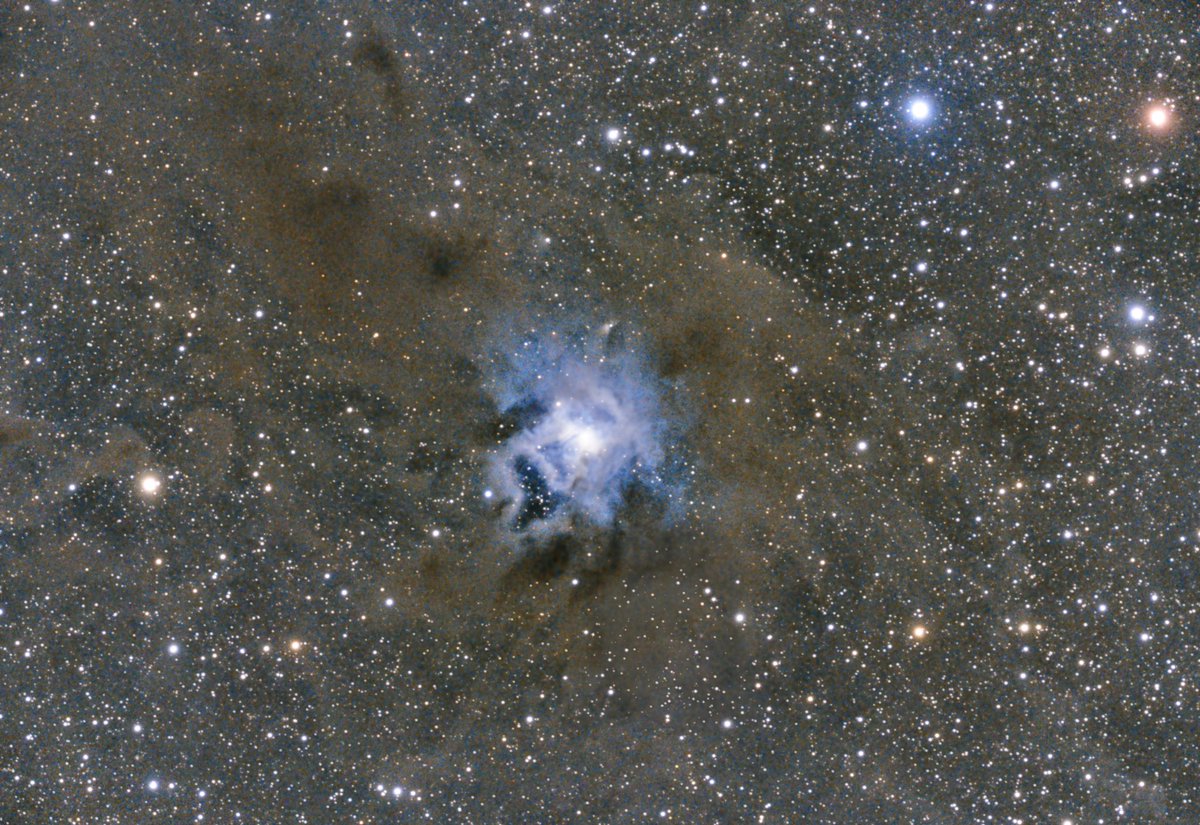 Gavin96641409's tweet photo. The iris nebula, around 8 hours
#Astrophotography https://t.co/qsJ4zRSYPx