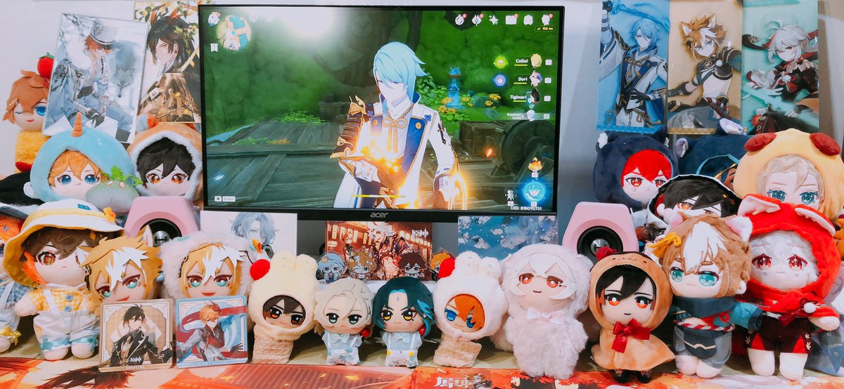 shibabunn's tweet photo. เมื่อฉันพยายามจัดโต๊ะแต่ได้ศาลเจ้าบูชาเมนมาแทน #gawgenshin #tartali #ayatorou #kazugorou #ittorou https://t.co/rJAiAmE1OJ