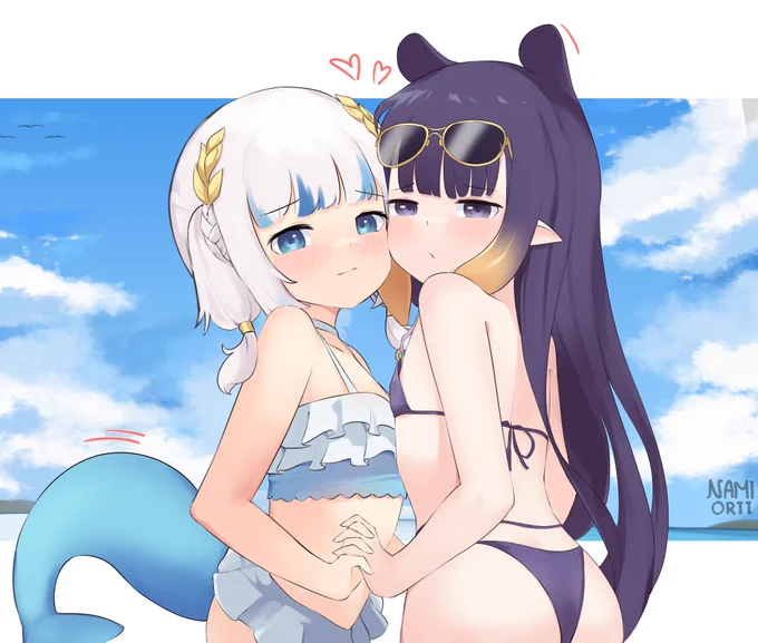 TakoSame swimsuit#gawrt #inART 