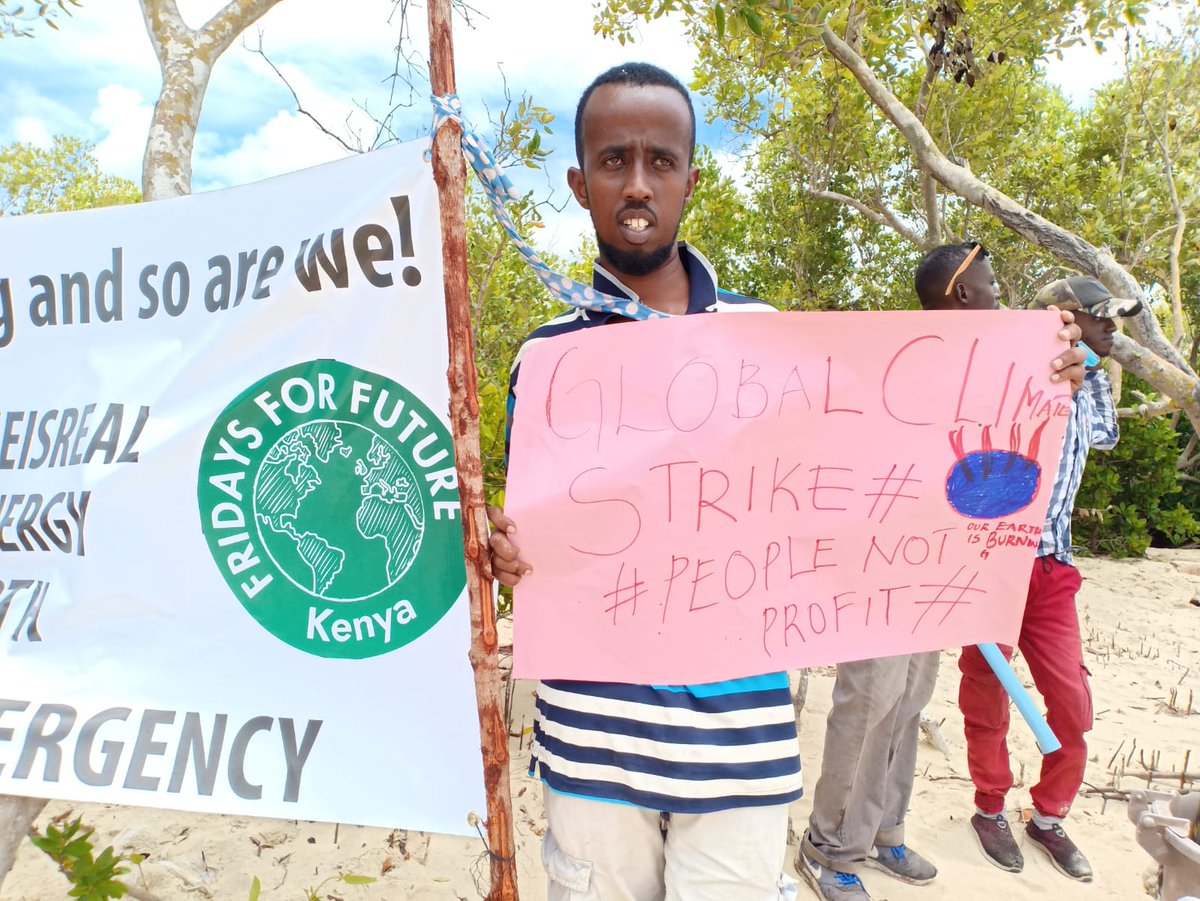 Fridays_Lamu's tweet photo. The time for blah, blah is over. It's time for the least affected countries by the climate
crisis to put words into action. CLIMATE REPARATIONS NOW! #PeopleNotProfit
#LossandDamageFinance #FFFKE #LaudatoSi https://t.co/8CjMmx9ycp
