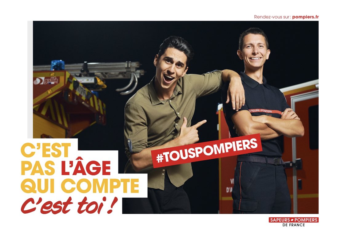 GregoryAllione's tweet image. C’est tout le sens du message porté par les sapeurs-pompiers de France à travers la campagne nationale de communication élaborée avec leur caporal d’honneur Jacques SEGUELA et le groupe MediaSchool,