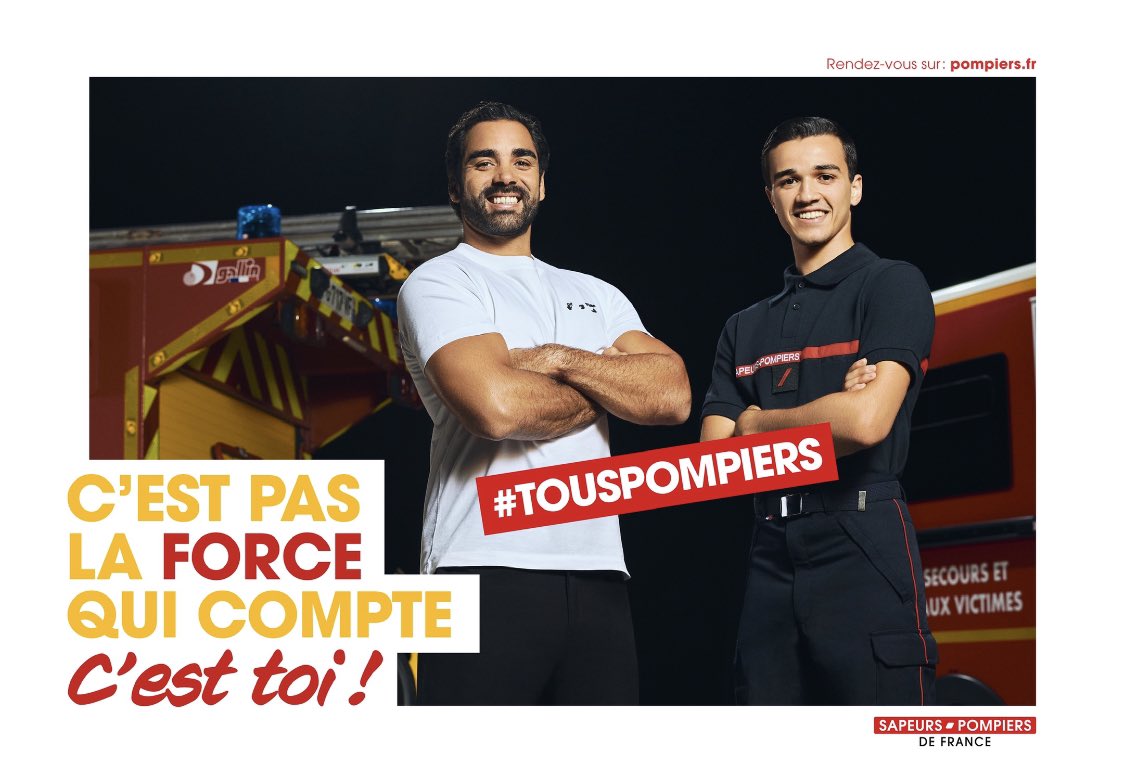 GregoryAllione's tweet image. C’est tout le sens du message porté par les sapeurs-pompiers de France à travers la campagne nationale de communication élaborée avec leur caporal d’honneur Jacques SEGUELA et le groupe MediaSchool,