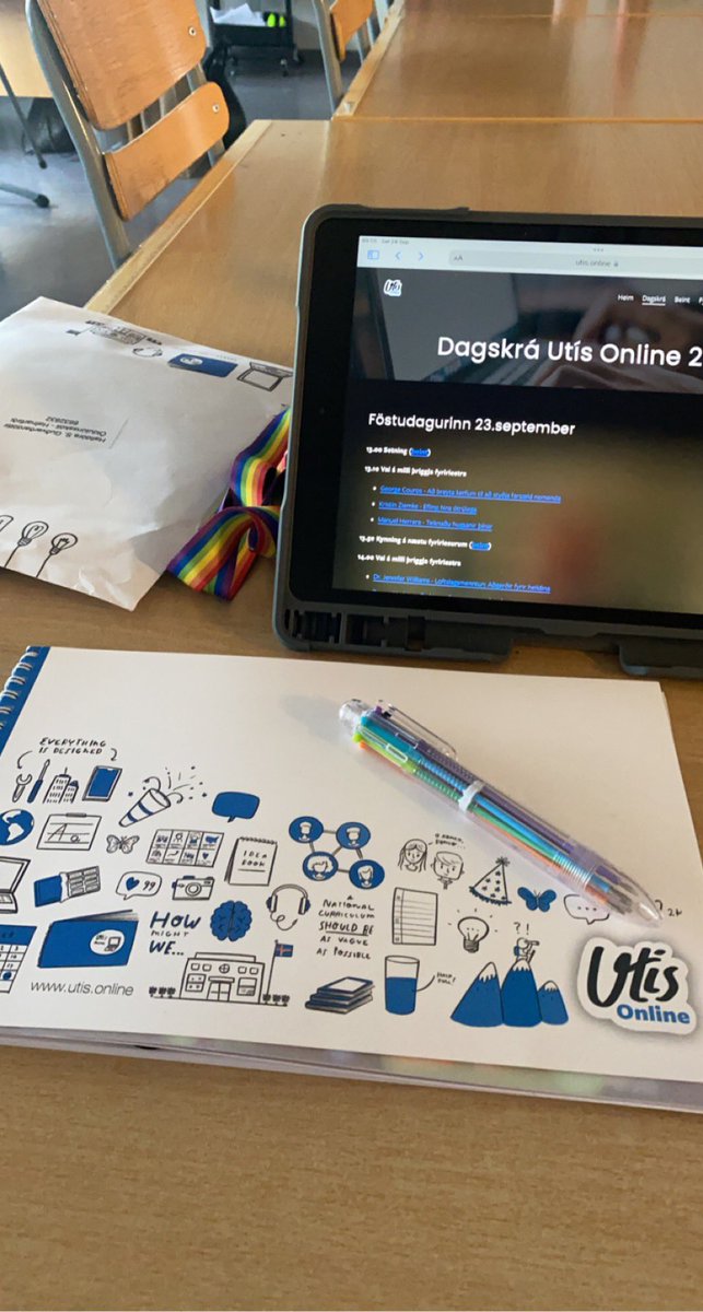 Ráðstefnu dagur 2
#utisonline #menntaspjall #endurmenntun