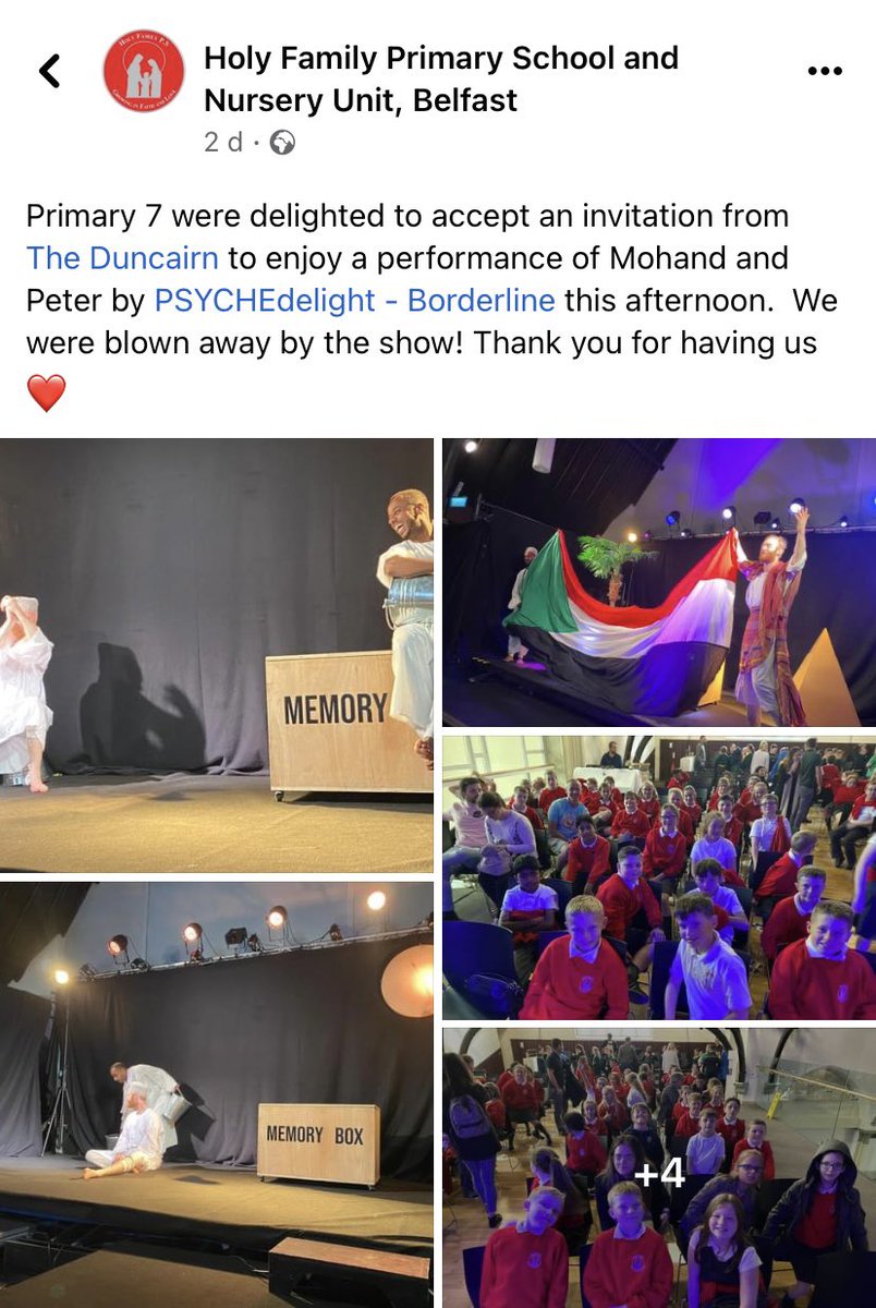 Awwww...❤️
Thanks #holyfamilyprimaryschoolBelfast 🙏