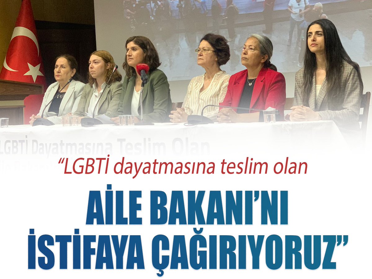 Vatan Partisi Öncü Kadın Genel Başkanı Meltem Ayvalı: LGBTİ dayatmasına teslim olan Aile Bakanı’nı istifaya çağırıyoruz 
aydinlik.com.tr/haber/ayvali-l… 
<a href="/oncukadinvp/">Öncü Kadın</a> <a href="/MeltemAyvali/">Meltem Ayvalı</a>