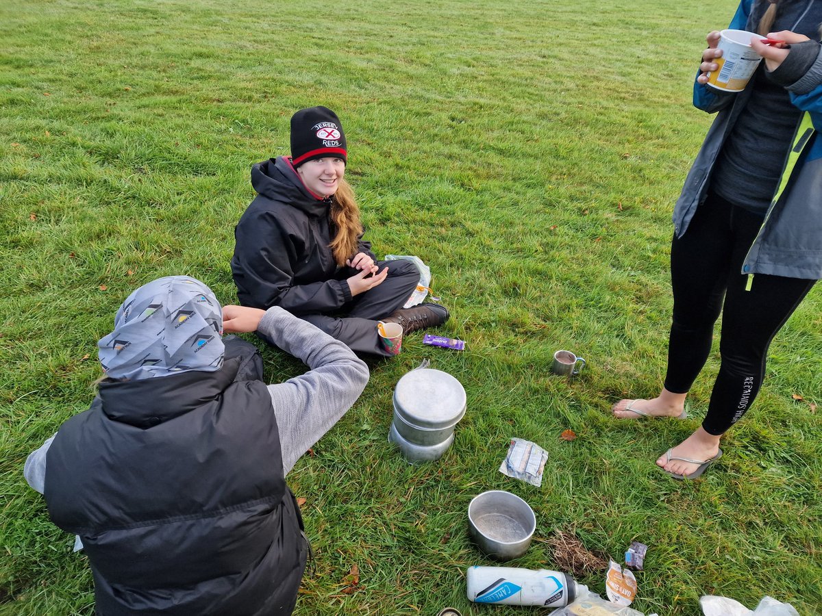 Outdoor_RAD's tweet photo. It's the morning after the night before... Our Silver DofE pioneers have quick time for brekkie, packed their gear and are setting off on the second day's adventure. What a great time to be alive! π #JourneyNotTheDestination #FindingWingsToFly https://t.co/Hiq8e1ghCM