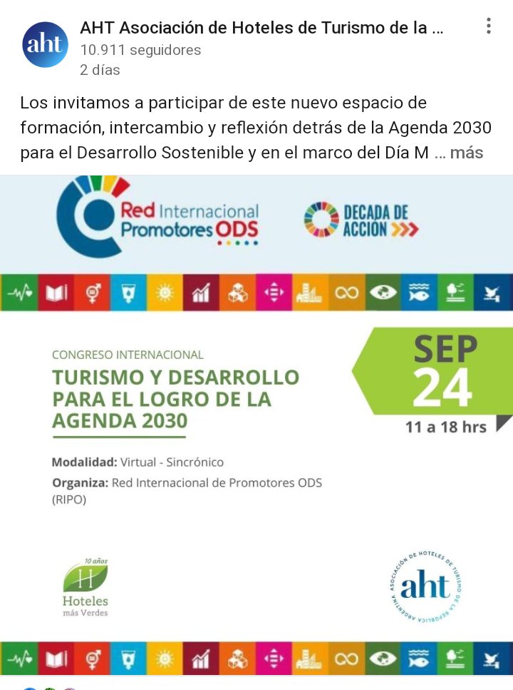 ilnekropablo's tweet photo. La gestión pública del turismo en Argentina es, junto con Ambiente y Género, la tercera puerta d entrada directa de la Agenda 2030.

Profesionales capacitados siguen como ovejas sus directivas y sin cargos aún. La destrucción arriba - abajo es total.

La Academia cómplice https://t.co/VcZohknZyA