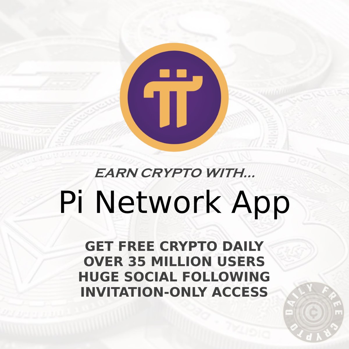 DailyFreeC's tweet photo. #CryptoApp

➤ PI NETWORK App

#Rewards: Daily #CryptoRewards for using the app.

📢 Join #PiNetwork now: https://t.co/AwXa2LXCLK (use the code MikeS24 for a bonus!)

#minepi #crypto #cryptocurrency #earncrypto #cryptonews #altcoin #hodl #bitcoin #ethereum #cryptomining #pi https://t.co/ETreMobjVf