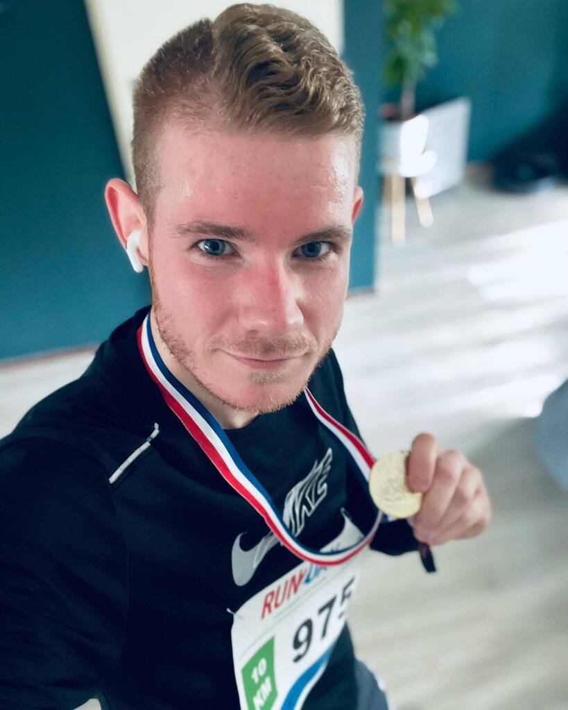 Joshoon's tweet photo. Tweede medaille in 1 week ๐ช๐ป๐๐ป #run2day #herfstbosloop #run2dayherfstbosloop #veenhuizen #hardlopen #running #lifegoals #sport #runners #runnersofinstagram https://t.co/pf5NzkuYXW https://t.co/s4uqdBqG3L