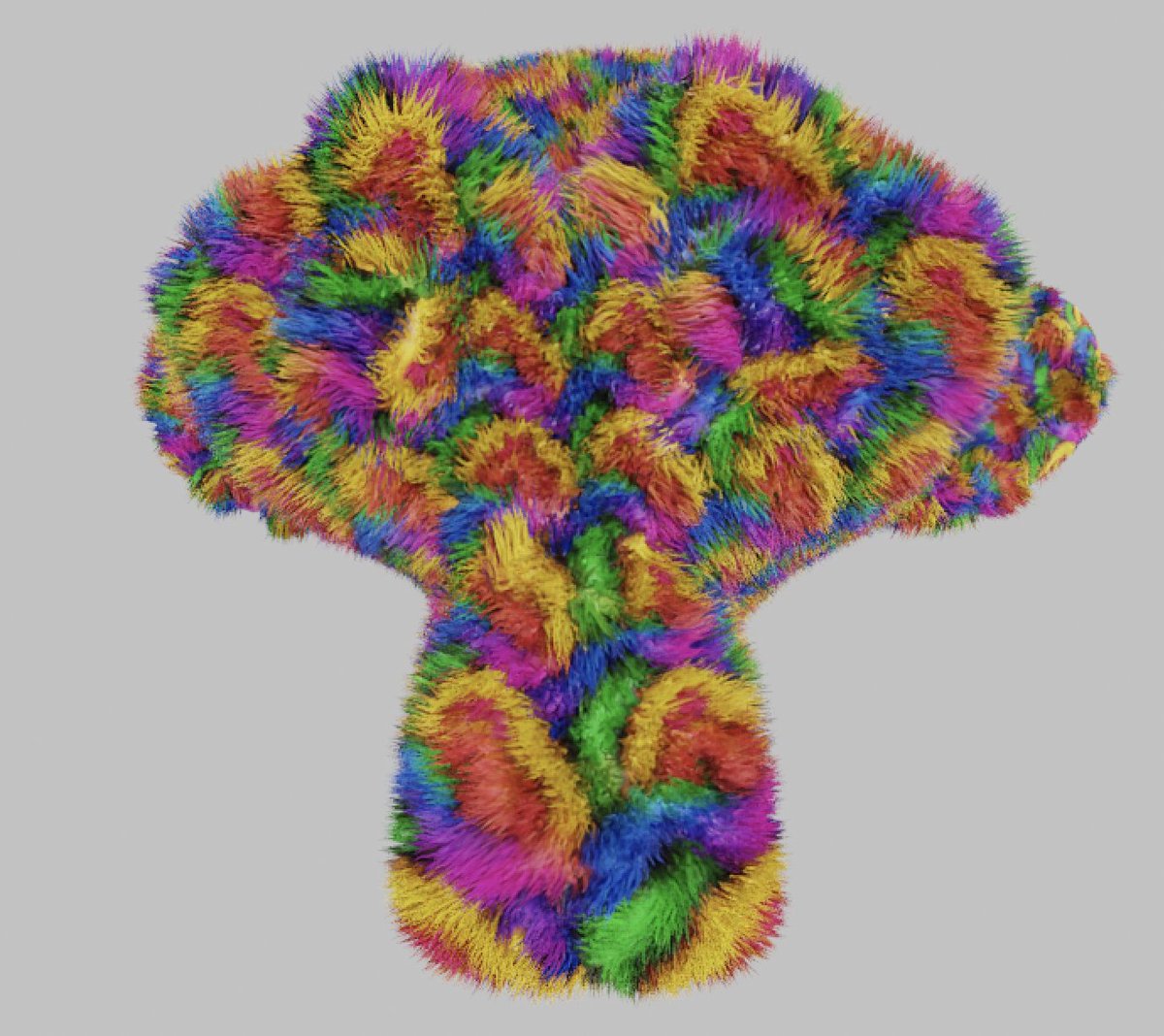 jimmygunawanapp's tweet photo. #stablediffusion #DreamTextures #b3d Fluffy Monkey https://t.co/JKQxaS1sZr