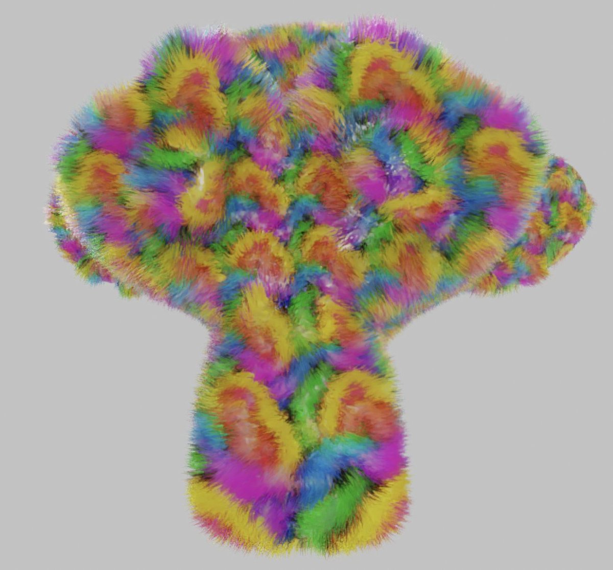 jimmygunawanapp's tweet photo. #stablediffusion #DreamTextures #b3d Fluffy Monkey https://t.co/JKQxaS1sZr