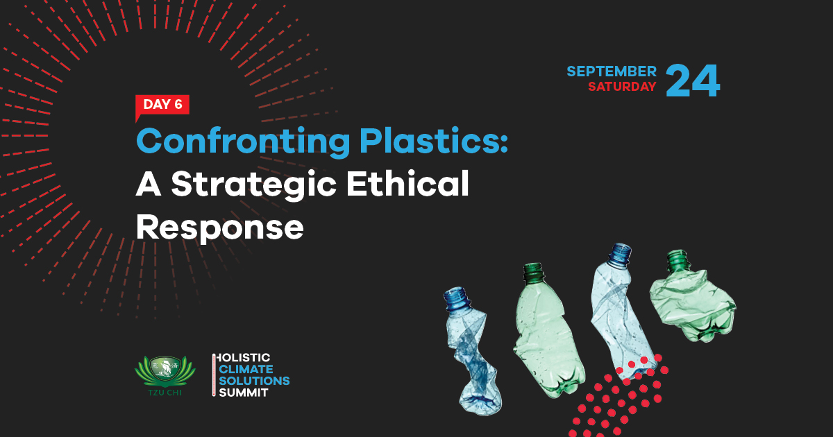 TzuChiUSA's tweet photo. It’s time to talk about #Plastics. Today, please join us at the #HolisticClimateSolutionsSummit, hosted in NYC at the #TzuChiCenter. Learn how to request in-person access or watch the livestream, beginning at 10 AM ET | 7 AM PT: https://t.co/ZADekDunz8 #ClimateWeek #GettingItDone https://t.co/3E3H5D1h67