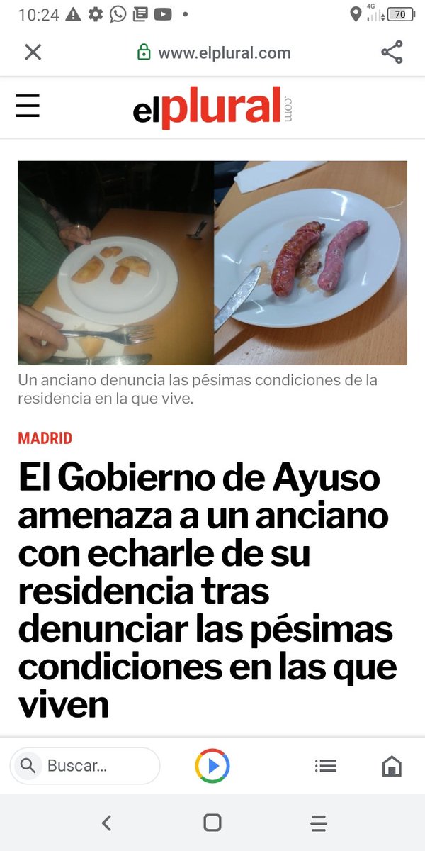 ELTOLAVARA6's tweet photo. Los ancianos que sobrevivieron en las resis madrileñas al negarles @IdiazAyuso asistencia  hospitalaria durante la pandemia...Ya veis..Ahora los quiere matar de hambre.. https://t.co/o2gYsvXH8G