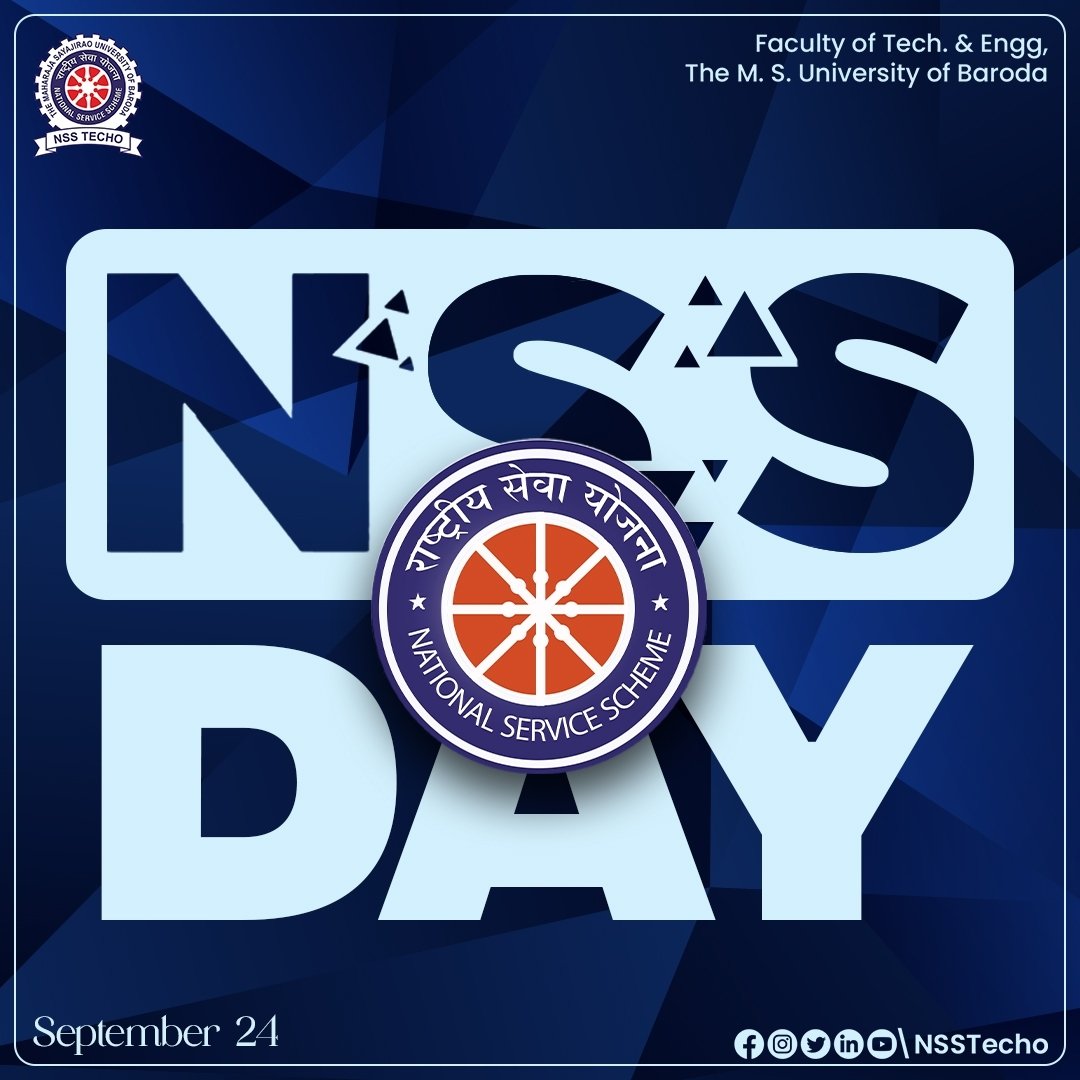 nss_techo's tweet photo. NSS TECHO wishes all students and other peer units of NSS a very joyous and hardworking 53rd NSS Day. https://t.co/AqBq1qGAYM