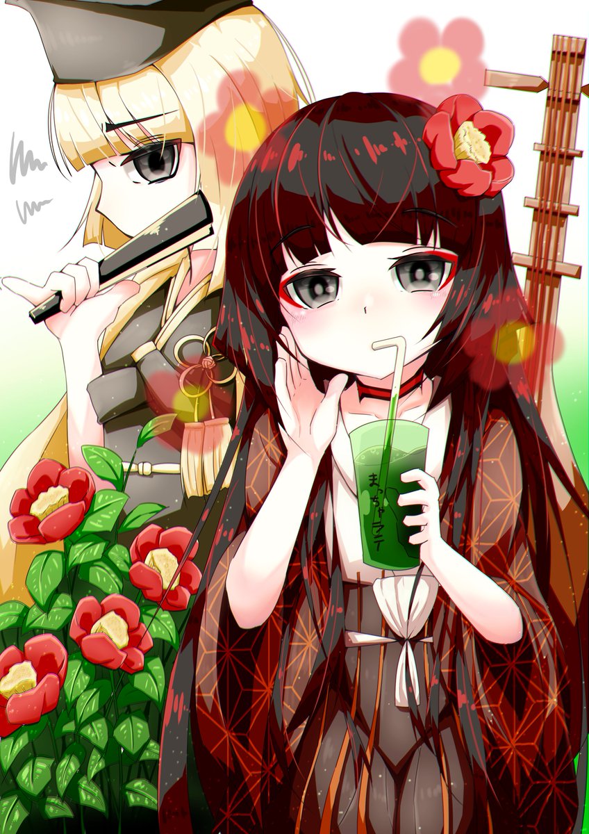 Fgo 千利休イラスト 大量の青いアサガオが素敵です Fgo 千利休イラスト 大量の青いアサガオが素敵です