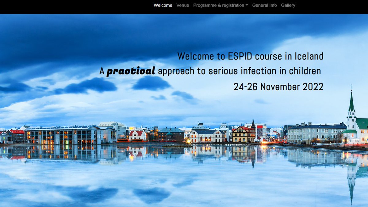 Serious Infections (@icelandcourse) on Twitter photo Early registration rate still open for another week for this <a href="/ESPIDsociety/">ESPIDSociety</a>-sponsored course:
A Practical Approach to Serious Infection in Children
24-26 November, Reykjavik, Iceland 🇮🇸
kom.eventsair.com/espid-course-i…
#Infection #Pediatrics #EmergencyMedicine #microbiology #PedsICU Early registration rate still open for another week for this <a href="/ESPIDsociety/">ESPIDSociety</a>-sponsored course:
A Practical Approach to Serious Infection in Children
24-26 November, Reykjavik, Iceland 🇮🇸
kom.eventsair.com/espid-course-i…
#Infection #Pediatrics #EmergencyMedicine #microbiology #PedsICU