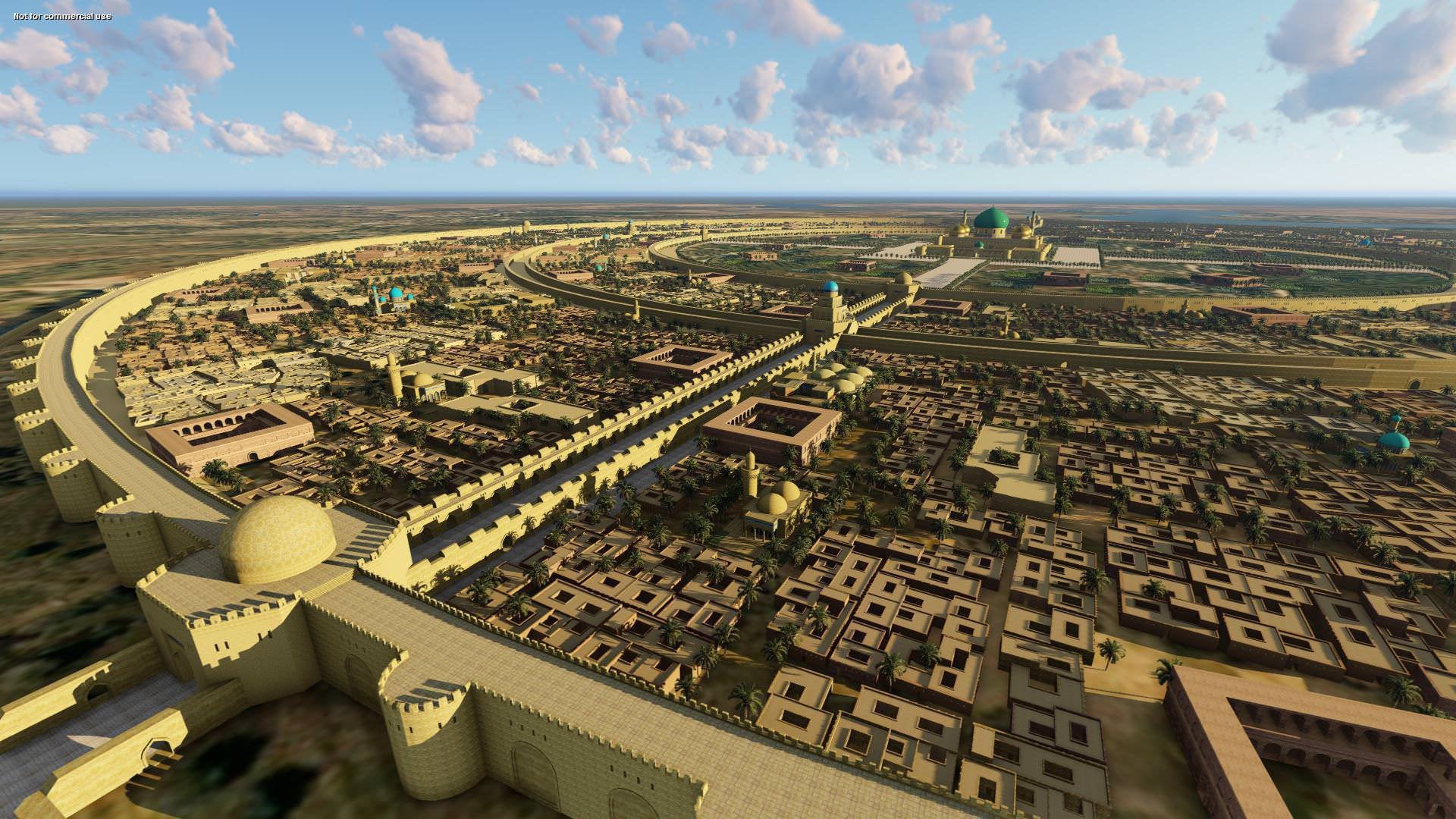 Culture Of Islam on Twitter "🇮🇶 HISTOIRE Un modèle 3D du début de Bagdad au VIIIe siècle