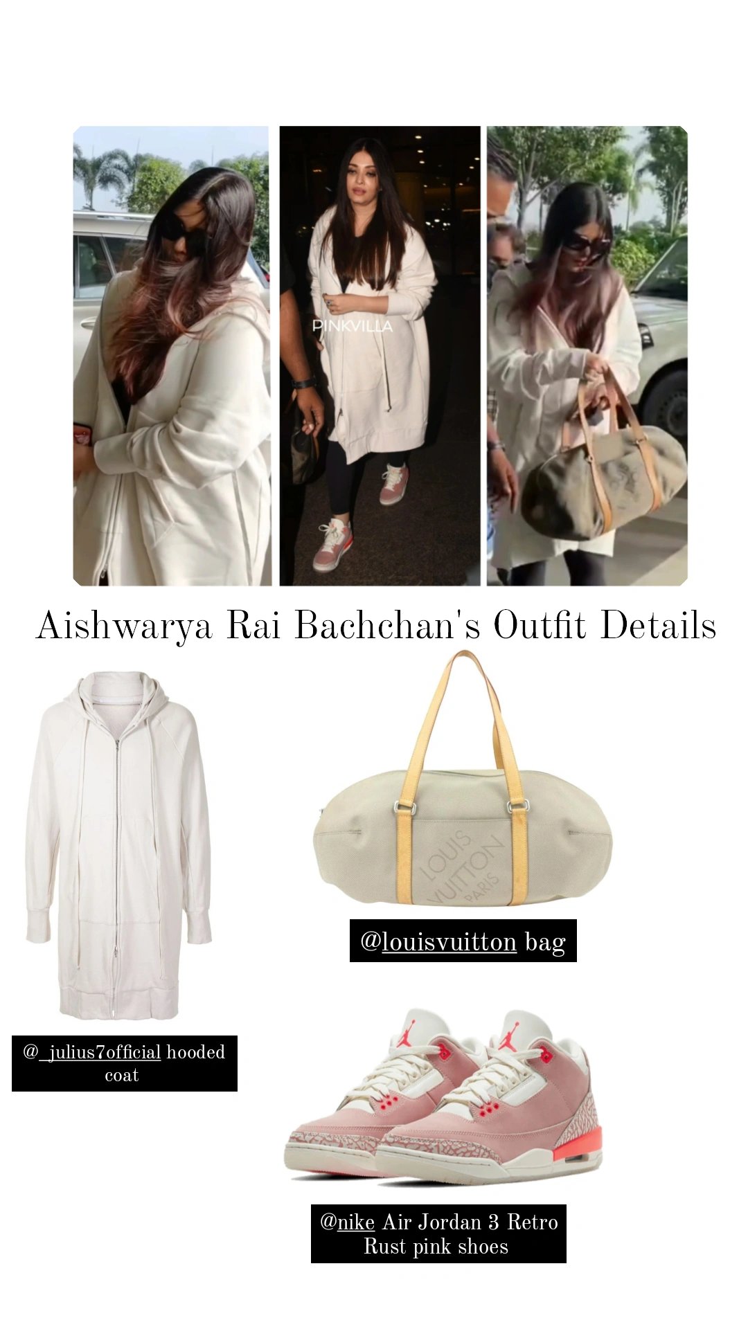 aishwarya rai lv bags collection