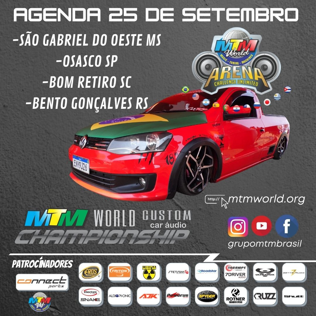 MTMBrasil's tweet photo. Agenda 😍

A competição do CAMPEONATO MTM WORLD 2022 conta com patrocínio ... https://t.co/awAEGS0Pd7 https://t.co/XMtcp430Jg