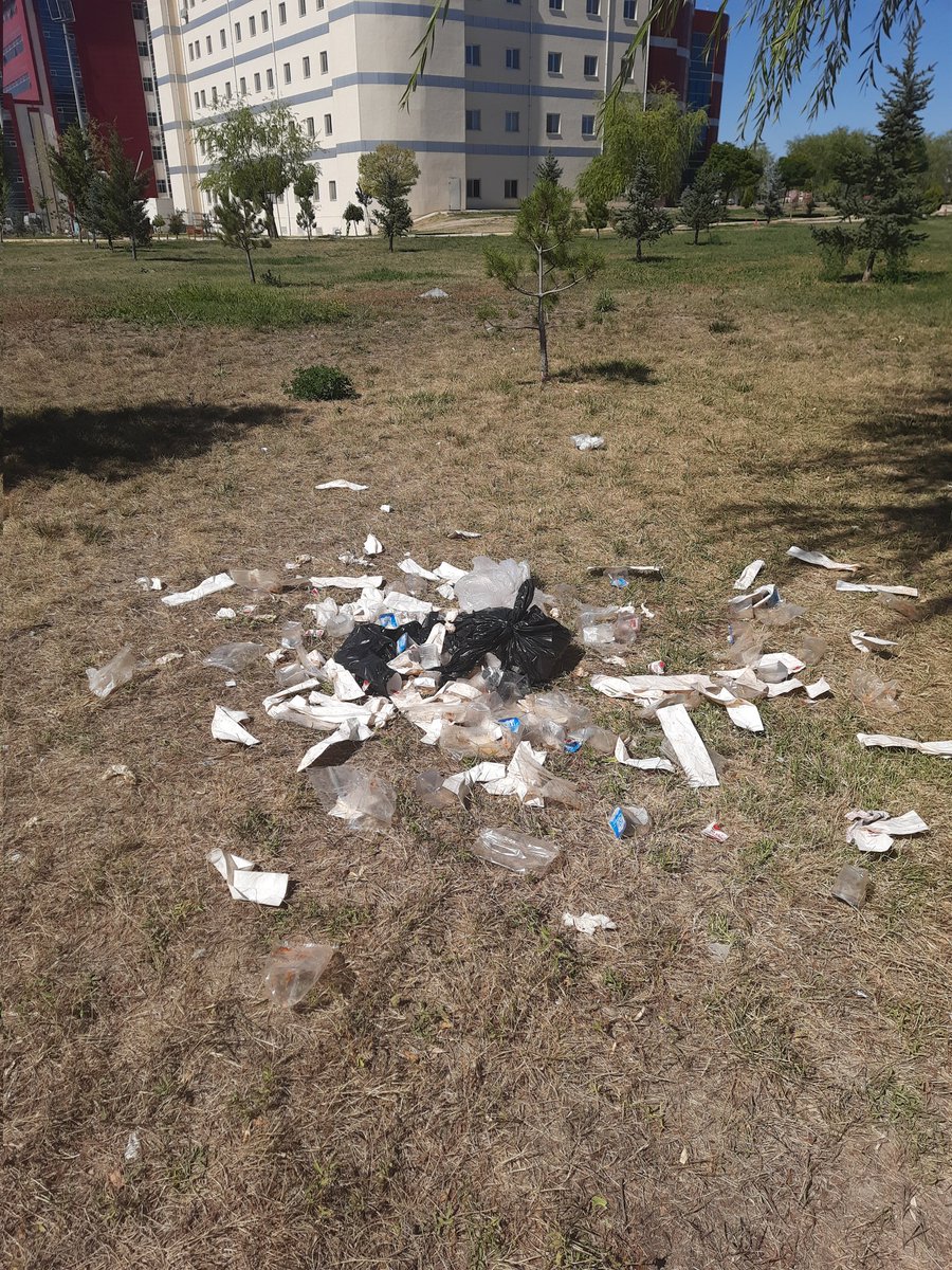 Fatmanuretinal1's tweet photo. Burası Afyonkarahisar Sağlık Bilimleri Üniversitesi bahçesi, (hem öğrencilerin eğitim aldığı hem de hastaların tedavi gördüğü yer) görüntünün sorumlusunu bulamayız muhtemelen ama çözümünü bulmak bizim elimizde https://t.co/d0ccfMPABt