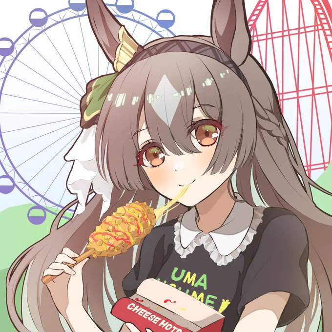 ダイヤちゃんと遊園地#サトノダイヤモンド #ウマ娘 
