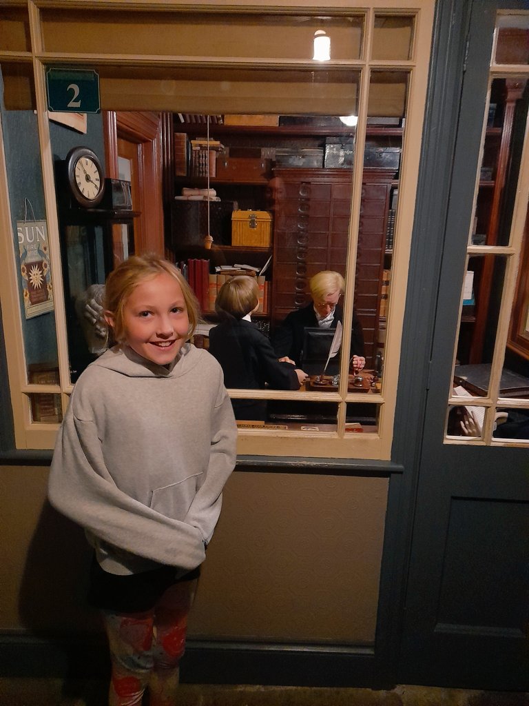 E is stepping back in time at <a href="/FlambardsUK/">Flambards</a> today. Exploring the Victorian village is bringing her project to life! She's spotted a meat pudding just like the one Jim, from Street Child, would have bought 🙂 <a href="/Mayflower_MCA/">Mayflower Academy</a> <a href="/rosswilcoxMCA/">Ross Wilcox</a> <a href="/CatherineactMCA/">Catherine Acton</a> @EllieHernMCA