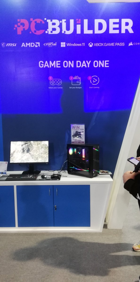 Raynardtm's tweet image. 😁What a lekker day out with Friends and family. @ComicConAfrica @PCBuilderZA @di3d3rick #GAMEONDAYONE #PCBUILDPRIZE @MSITweetsZA @VSGamingWorld @TelkomZA