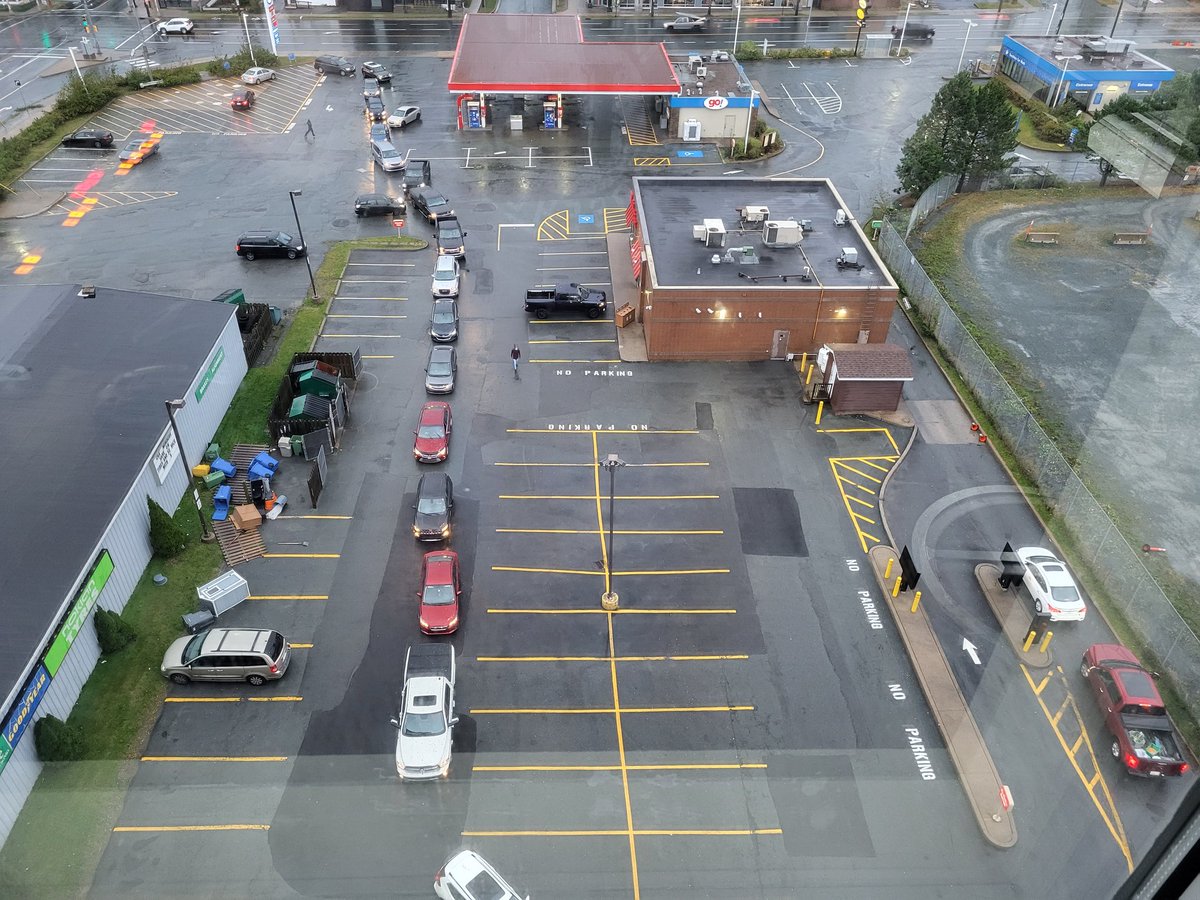Kjipuktuk Safe Communities on Twitter "Cars in drive thru queue versus