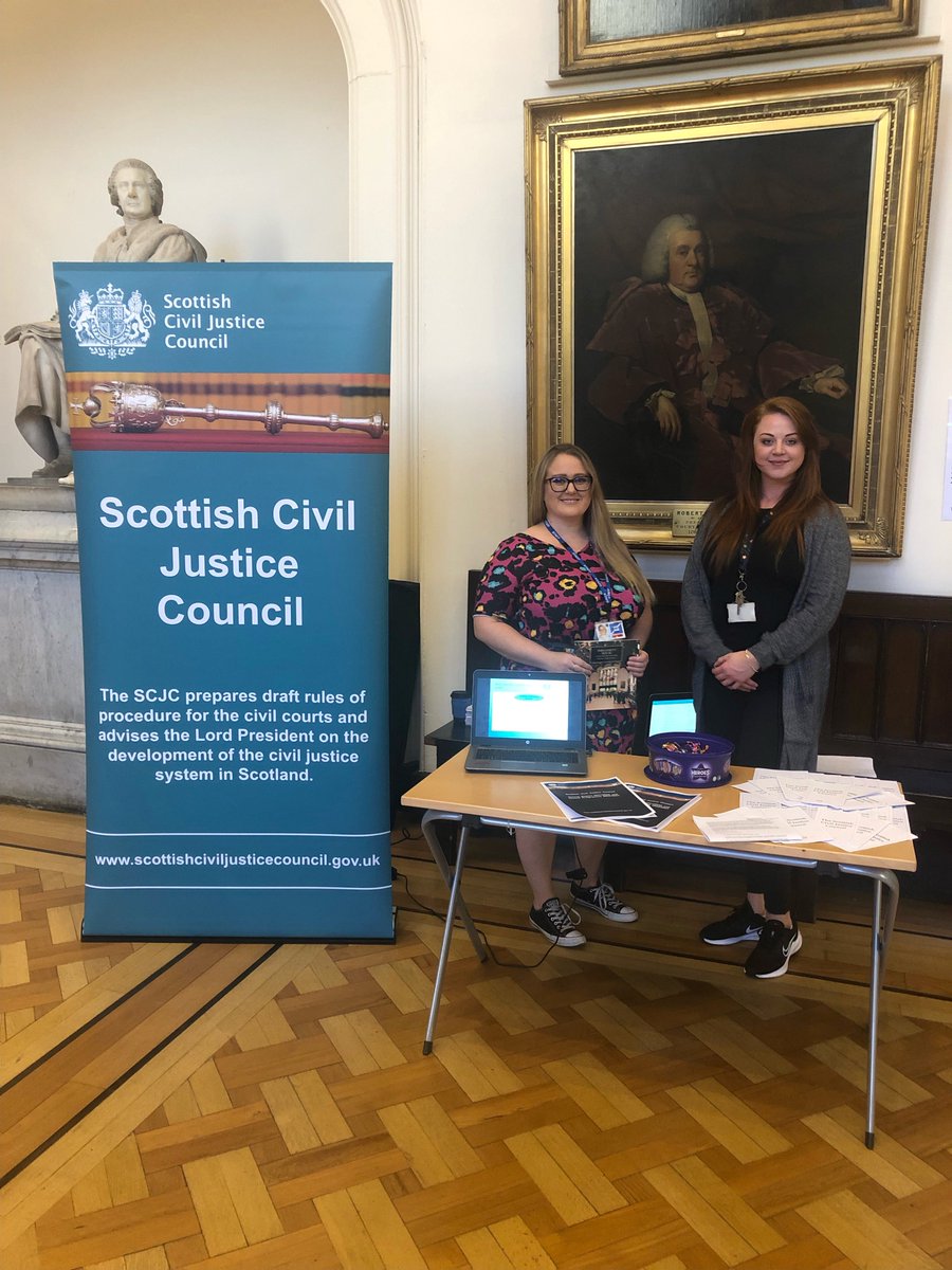 The Scottish Civil Justice Council is at Parliament House in Edinburgh today as part of Doors Open Day 2022. Pop along to hear more about the work being done by the council. #PHDOD2022