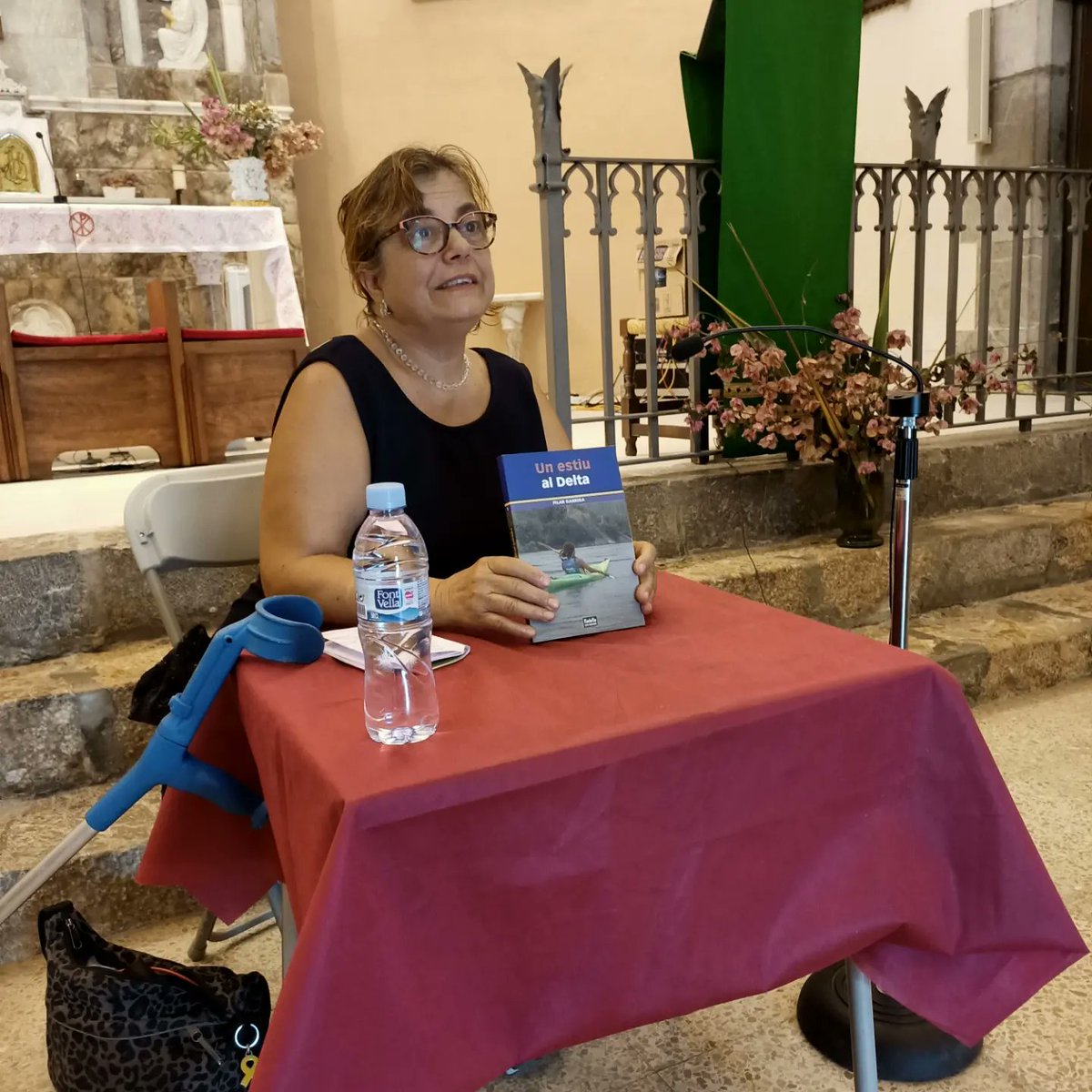 BLletraferit's tweet photo. "Un estiu al Delta" de Pilar Garriga, editat per @onixeditor al #BellcaireLletraferit de #Bellcairedempordà 
#Accents https://t.co/i5zoPU92xW