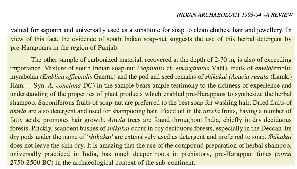 MumukshuSavitri's tweet photo. 100 AD, “Civilized” Rome - Stale urine collected from public urinals &amp; poured into vats for slaves to stomp on clothes &amp; 'clean' stains/odors.

2500 BCE, “Uncivilized” Bharat - Reetha (soap-nut), Amla (antibacterial) &amp; Shikakai used as detergents to wash clothes, hair &amp; body. https://t.co/dpF1lFEMaJ