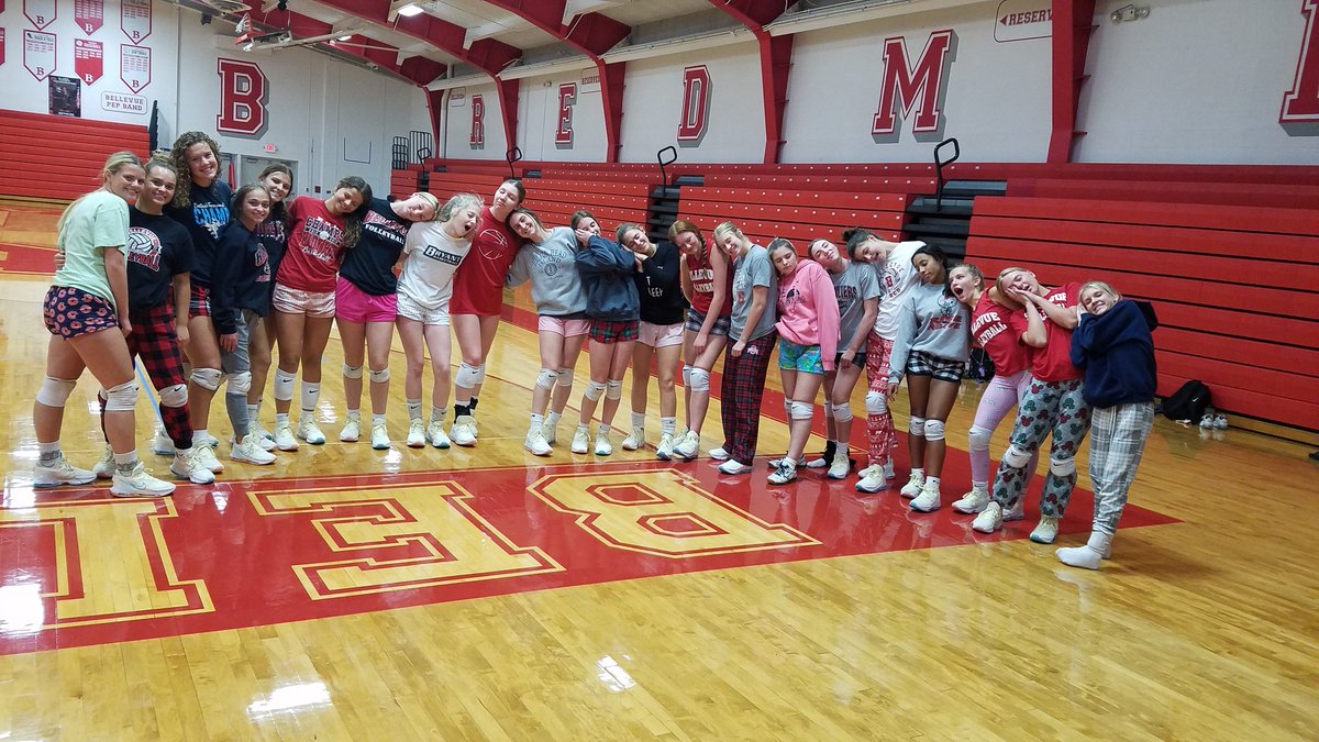 Friday Funday...PJ practice after a good week of VB.  #LRVB